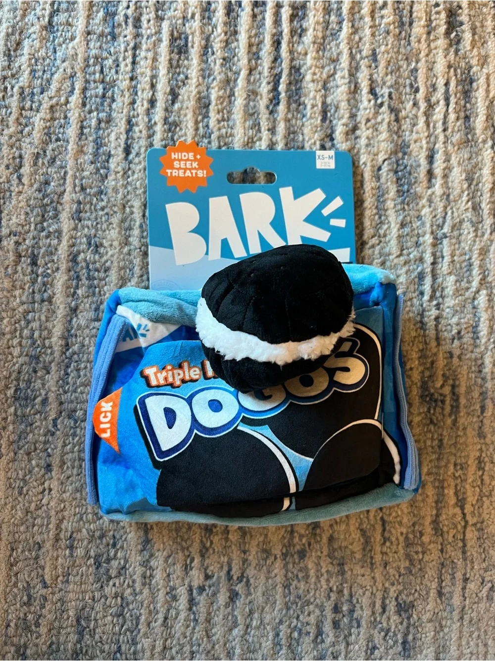 NWT Bark Dogo Dunkers Dog Toy